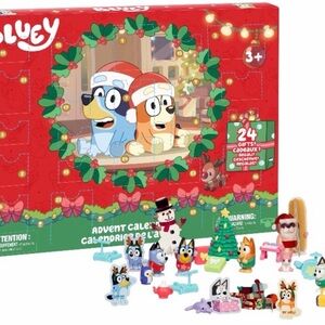 Bluey Advent Calendar 24 Mini Figures